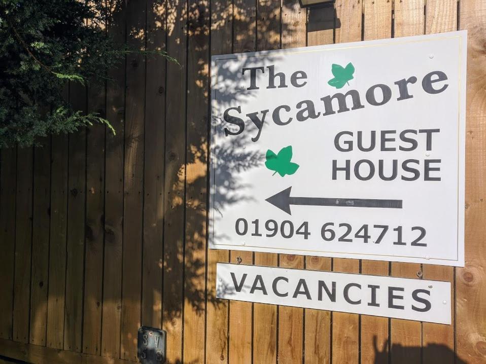 The Sycamore Guest House يورك المظهر الخارجي الصورة